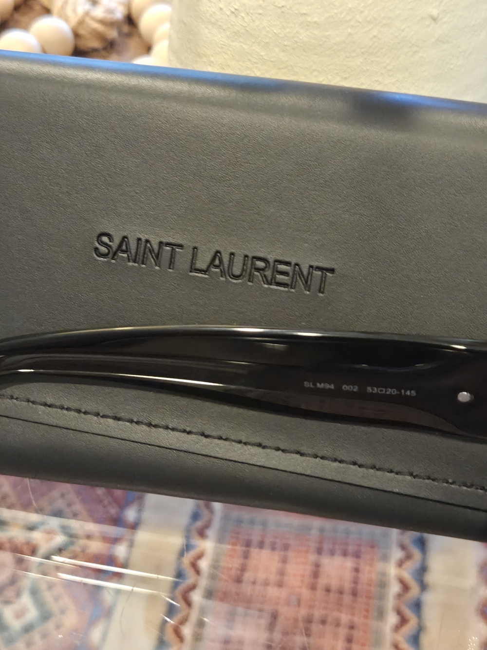Saint Laurent Black Cat-Eye Sunglasses - Picture 5 of 5